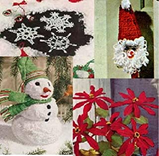 Livro Padrões de Natal de crochê