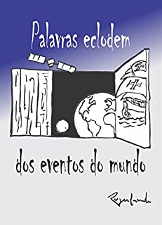 Palavras eclodem dos eventos do mundo