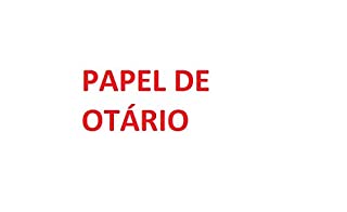 Livro Papel de otário