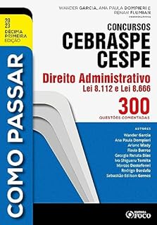 Livro Como passar concursos CEBRASPE - Direito Administrativo