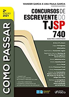 Livro Como Passar Concursos de Escrevente do TJSP: 740 questões comentadas