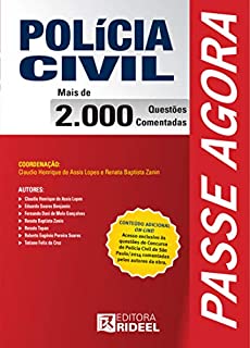 Livro Passe Agora em Concursos Públicos - Polícia Civil do Estado de SP