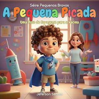 Livro A Pequena Picada: Uma Dose de Coragem para a Vacina (Pequenos Bravos)