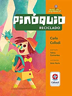 Livro Pinóquio reciclado