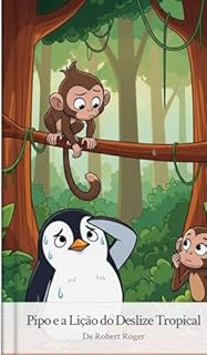 Pipo e a Lição do Deslize Tropical (Pipo o pinguim Livro 1)