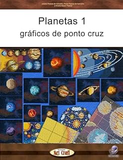 Livro Planetas 1 Gráficos de ponto cruz (Gráficos para bordados)