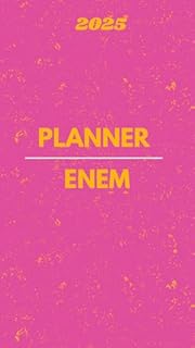 Livro Planner ENEM: Organizador de Estudos para ENEM 2025
