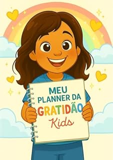 Planner Gratidão Kids - Menina