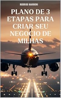Livro Plano de 3 etapas para criar seu negocio de milhas