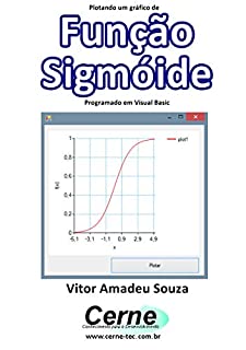 Livro Plotando um gráfico de  Função Sigmóide Programado em Visual Basic