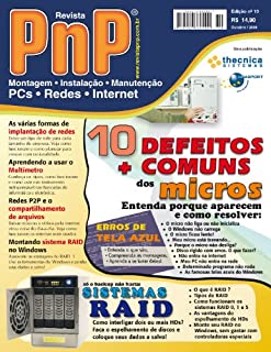 Livro PnP Digital nº 10 - Os 10 Defeitos mais comuns dos micros, Sistemas RAID, topologias de rede, multímetros, erros de tela azul do Windows e outros assuntos
