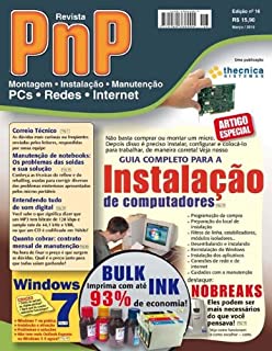 Livro PnP Digital nº 16 - Instalação de computadores, Windows 7, Bulk Ink, entendendo de som no PC, contrato mensal de manutenção e outros trabalhos