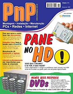 Livro PnP Digital nº 5 - Pane no HD, Gravação de DVDs personalizados, aterramento, gravação de DVS, Manutenção de Notebooks