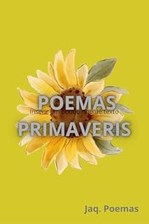 Livro Poemas Primaveris (Primavera)