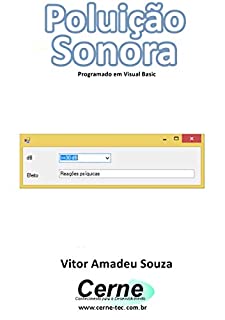 Livro Poluição Sonora Programado em Visual Basic