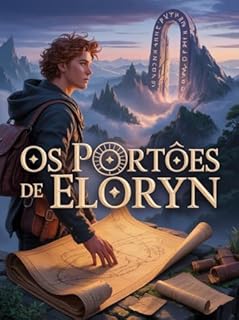 Livro Os Portões de Eloryn - Uma jornada épica em um mundo de mapas, segredos e batalhas mágicas