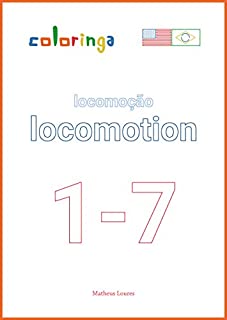 Livro Praticar Inglês com Meios de Transporte (1-7): Livros de Exercícios para Aprender Inglês em Casa - Coloringa