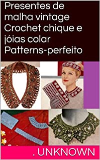 Livro Presentes de malha vintage Crochet chique e jóias colar Patterns-perfeito