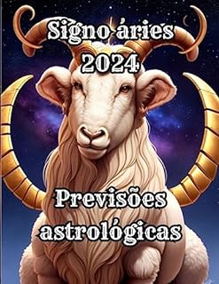 Livro Previsões astrológicas do signo áries 2024