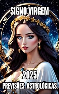 Livro Previsões Astrológicas do Signo Virgem 2025