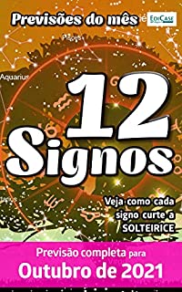 Livro Previsões do Mês - 23/09/2021 - Previsões dos Signos - 12 Signos - Outubro de 2021 (EdiCase Publicações)