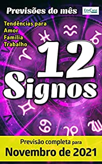 Livro Previsões do Mês Ed.41 - Previsões dos Signos - 12 Signos - Novembro de 2021 (EdiCase Publicações)