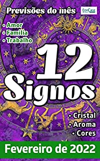 Livro Previsões do Mês Ed. 44 - Previsões dos Signos - 12 Signos - Fevereiro de 2022 (EdiCase Publicações)