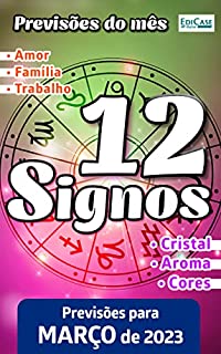 Livro Previsões do Mês Ed. 57 - 12 Signos - Março de 2023