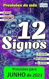 Livro Previsões do Mês Ed. 60 - 12 Signos - Junho de 2023