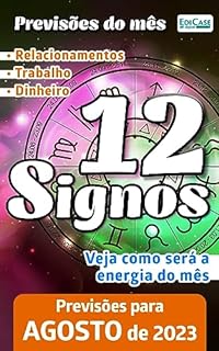 Livro Previsões do Mês Ed. 62 - 12 Signos - Agosto de 2023