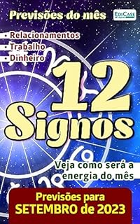 Livro Previsões do Mês Ed. 63 - 12 Signos - Setembro de 2023