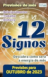 Livro Previsões do Mês Ed. 64 - 12 Signos - Outubro de 2023