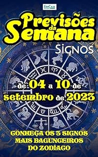 Previsões da Semana Ed. 175 - Previsões de 04 a 10 de Setembro de 2023