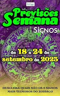 Livro Previsões da Semana Ed. 177 - Previsões de 18 a 24 de Setembro de 2023