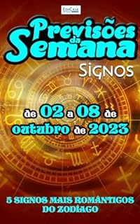 Previsões da Semana Ed. 179 - Previsões de 02 a 08 de Outubro de 2023