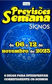 Previsões da Semana Ed. 184 - Previsões de 06 a 12 de Novembro de 2023