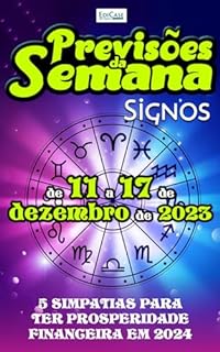 Livro Previsões da Semana Ed. 189 - Previsões de 11 a 17 de Dezembro de 2023