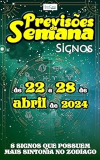 Livro Previsões da Semana Ed. 208 - Previsões de 22 a 28 de Abril de 2024