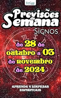 Livro Previsões da Semana Ed. 235 - Previsões de 28 de outubro a 03 de novembro de 2024