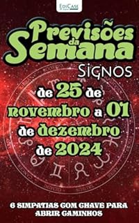 Livro Previsões da Semana Ed. 239 - Previsões de 25 de novembro a 01 de dezembro de 2024