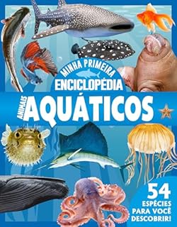 Livro Minha Primeira Enciclopédia de Animais - Animais Aquático