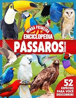 Livro Minha Primeira Enciclopédia de Animais - Pássaros