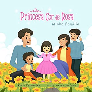 Livro Princesa Cor de Rosa : Minha família