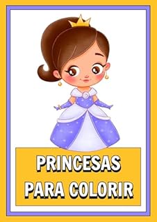 Livro Princesas para colorir