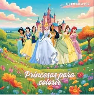 Livro Princesas para colorir