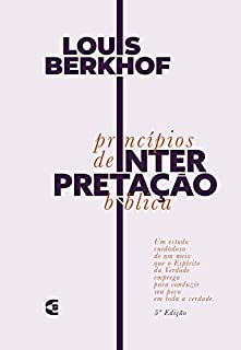 Livro Princípios de interpretação bíblica