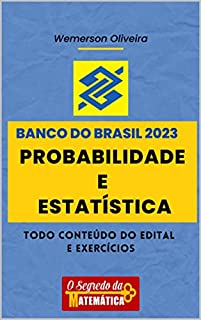 Livro Probabilidade e Estatística: Concurso Banco do Brasil 2023
