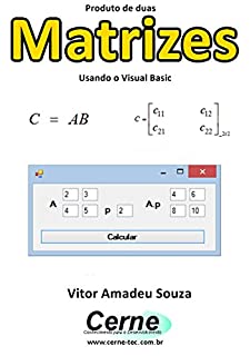 Livro Produto de duas Matrizes Usando o Visual Basic