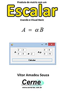 Livro Produto de matriz com um Escalar Usando o Visual Basic