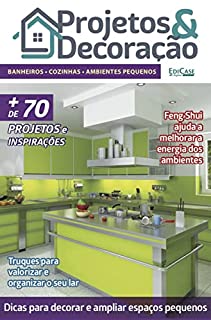 Livro Projetos e Decoração Ed. 22 - Banheiros/Cozinhas/Amb. Pequenos